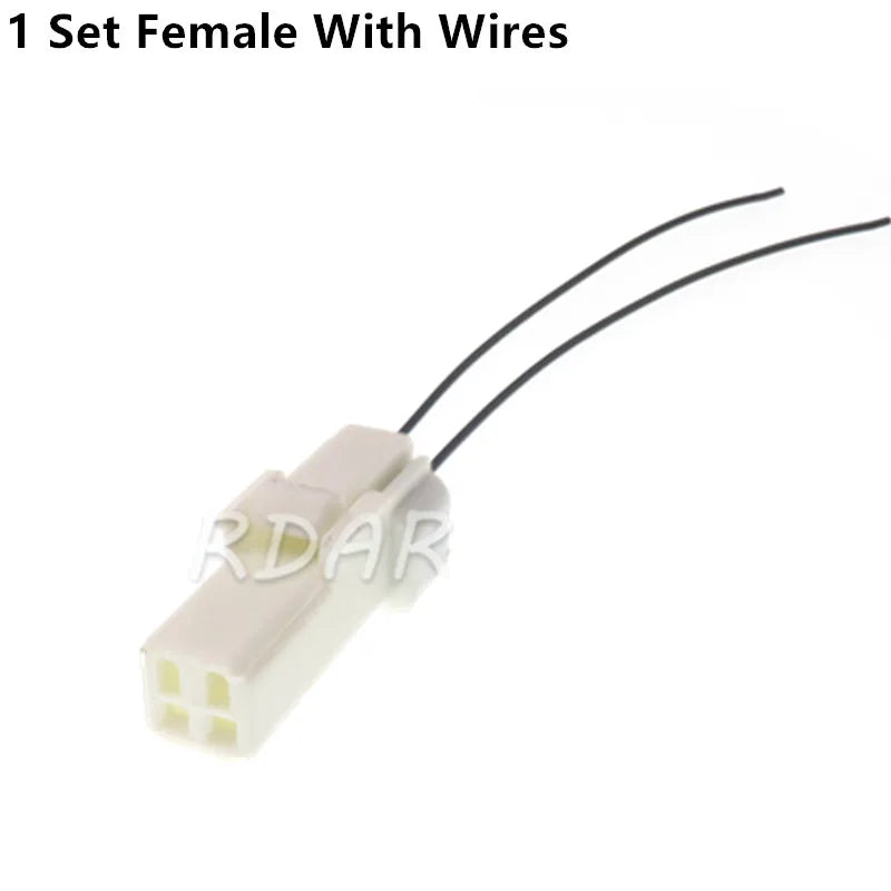 2 Pin JST02R-JWPF-VSLE-D JST02T-JWPF-VSLE-D Waterproof Electrical Cable Socket For Auto Motors