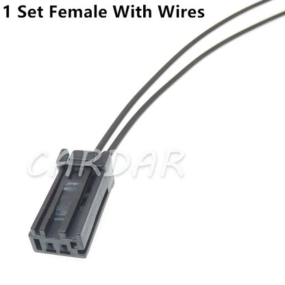 2 Pin 02HEB-B-B 90980-12D25 Auto Socket Automotive Connector With Terminals For Toyota