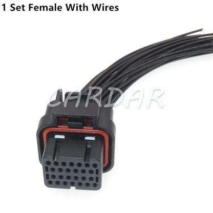 26 Pin 3-1437290-7 6437287-8 AMP Tyco 1.0mm Series ECU Automotive Connector Electrical Socket For Cars Suzuki
