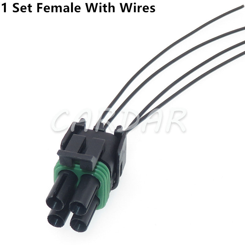 4 Pin 12015024 12015798 Weather Pack Electrical Wire Connector Sealed Plugs Wiring Automobile Socket