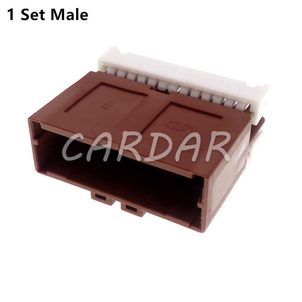 24 Pin MG653537 Car Wire Harness Connector Assembly 1123391-3 1123367-3 Automobile Male Female Socket