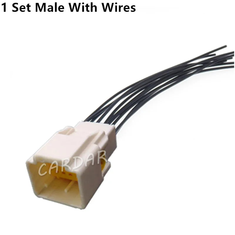 10 Pin 1.5 Series Auto Wire Harness Male Female Docking Unsealed Socket With Terminal 98823-1010 98816-1010