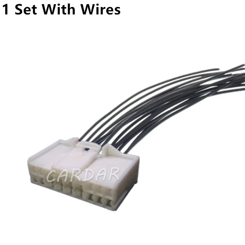14 Pin 368451-1 Automotive Socket Car Wire Cable Harness Connector 2.2 6.3 Series Auto Modification Plug Parts