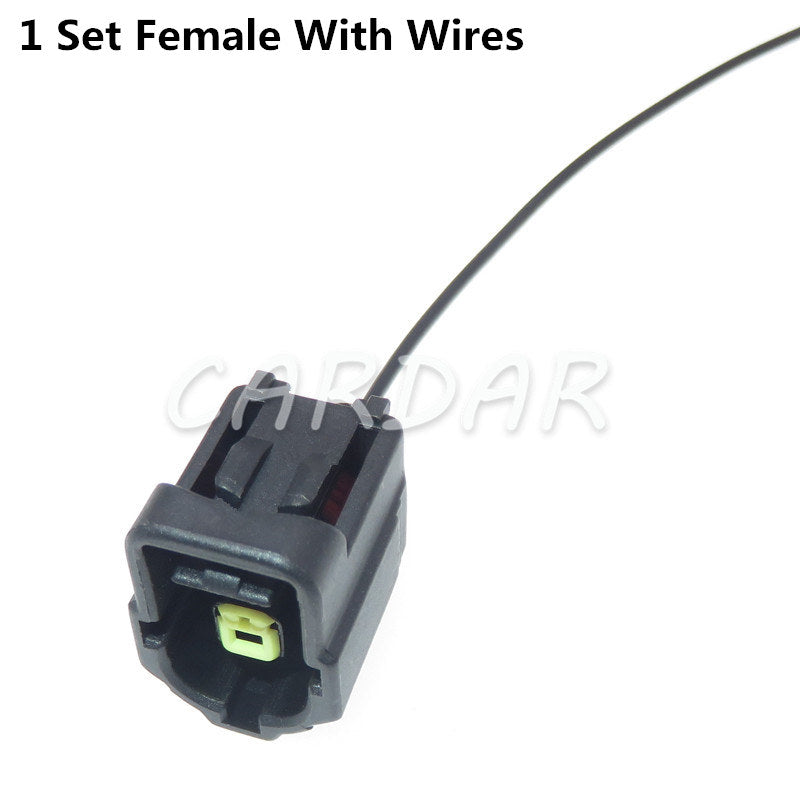 1 Pin 1.8 Series Female Socket Car Wire Harness Connector With Terminal and Rubber Waterproof Seal 184042-1
