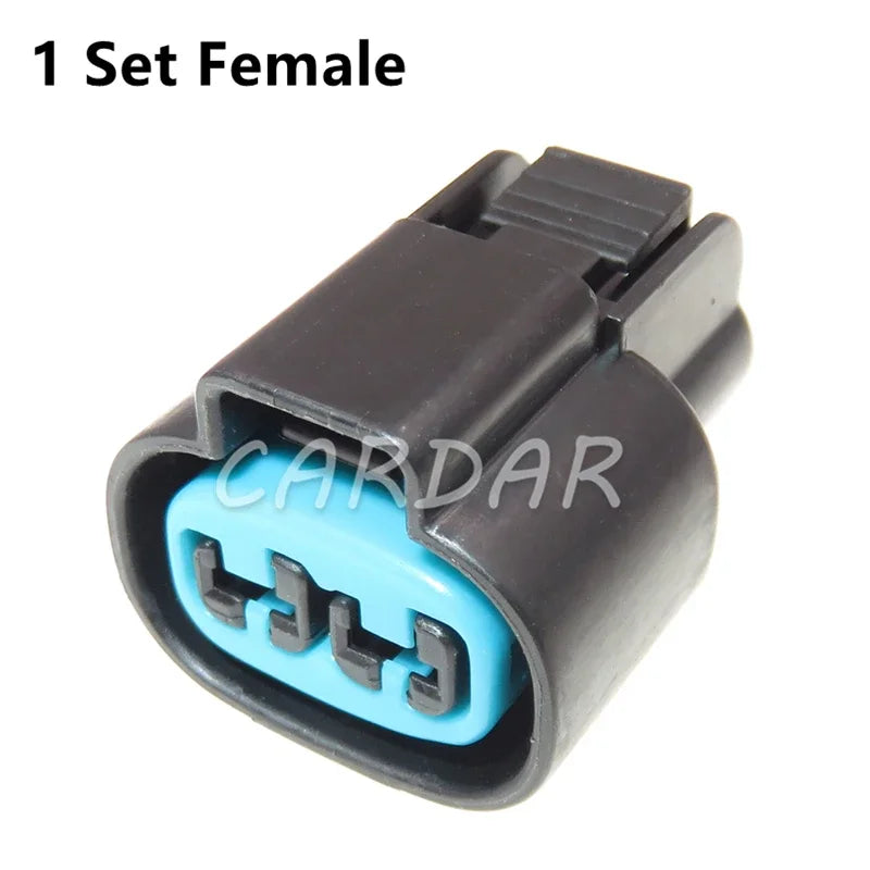 2 Pin 4.8 Series Automobile Waterproof Electrical Wire Connector Male Female Wiring Harness Socket