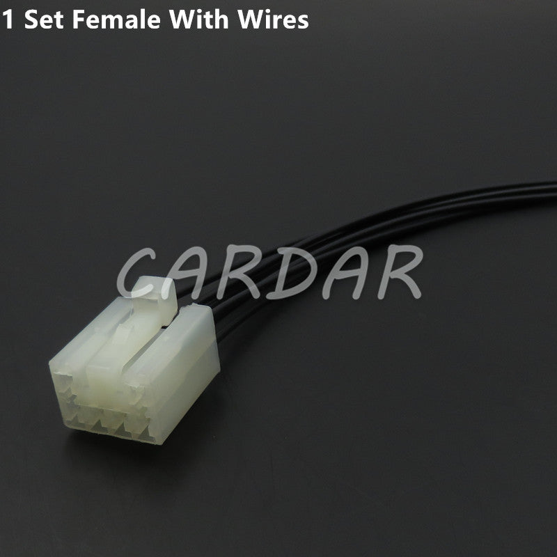 6 Pin 7122-1360 7123-1360 Automotive 2.3(090) Connectors Power Connector Housing CD Plug Socket
