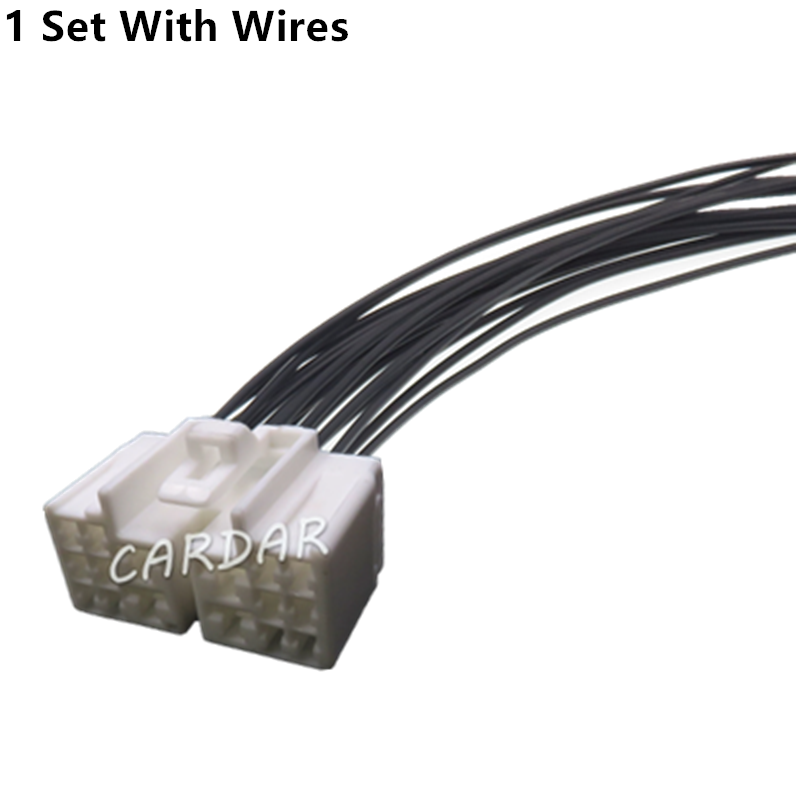 16 Pin Auto Wiring Socket Automotive Composite Adapter Automobile Parts Car Connector Assembly 7283-1168