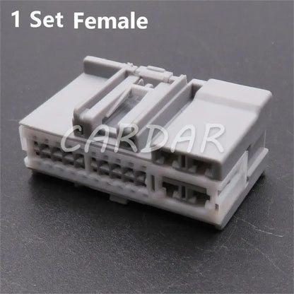 24 Pin Automobile Electrical Connector Assembly Car Unsealed Adapter Auto Wire Cable Unsealed Hybrid Socket