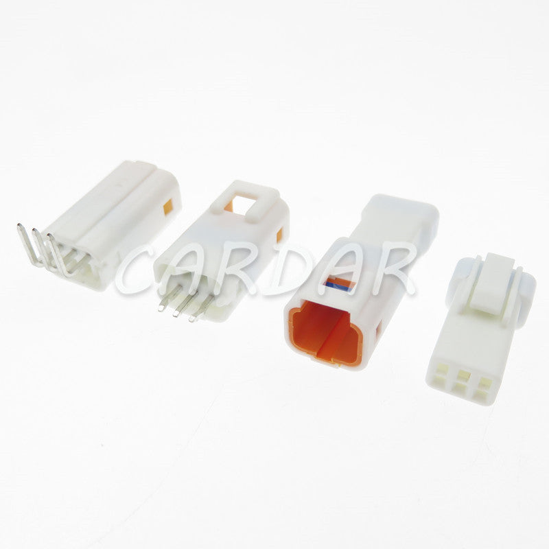 3 Pin 03R-JWPF-VSLE 03T-JWPF-VSLE White Waterproof Automotive Plug Wiring Harness Electrical Socket