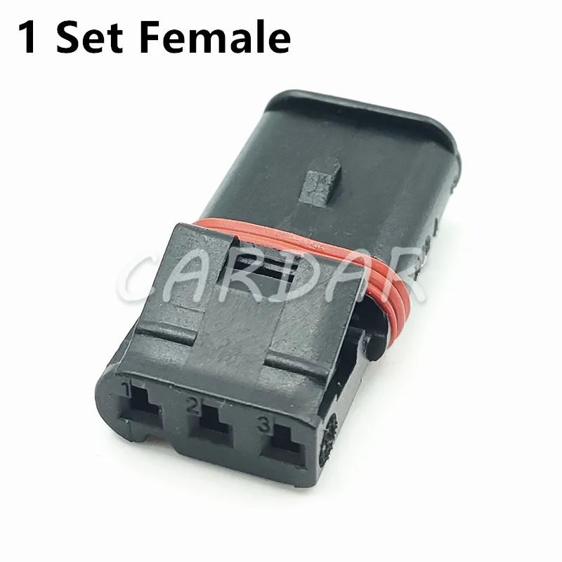 3 Pin 872-405-501 872-837-506 Automotive Electrical Waterproof Wire Plugs Cable Socket Connector