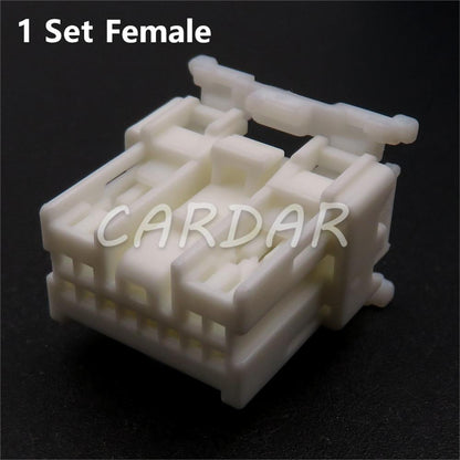 12 Pin Automobile Connector Car Adapter Auto Plastic Housing Unsealed Socket MG651397 7283-8625