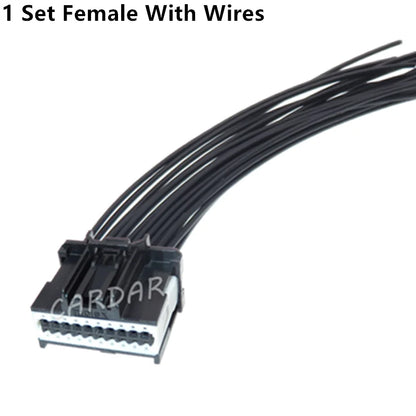 20 Pin 34729-0200 Auto PCB Connector 34691-0200 Car Modification Socket Parts 23015-1 Automotive Cable Harness Plug