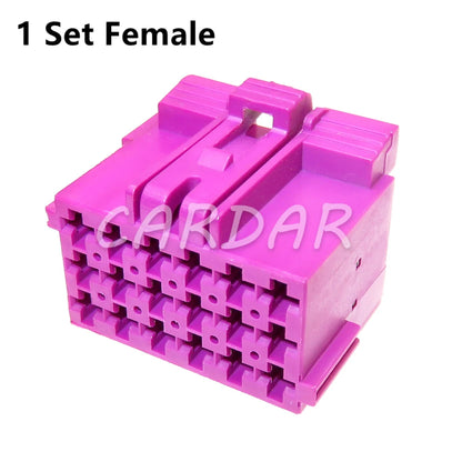 18 Pin 1-967624-2 1-967629-2 Male Plug Female Socket Automobile Parts Car Electric Wire Unsealed Connector