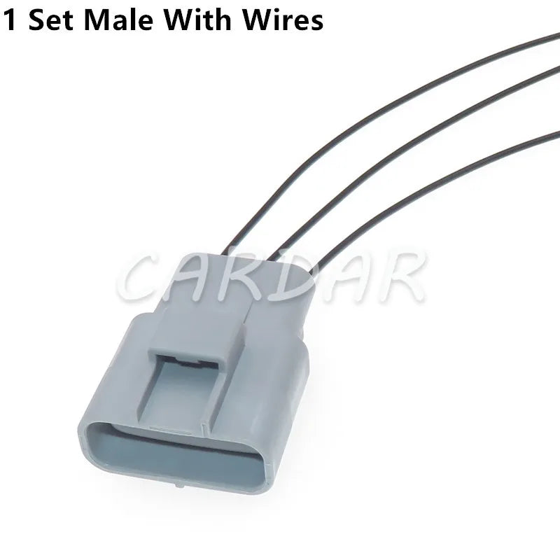 3 Pin 6189-0165 6188-0129 Automotive Electric Fan Socket Connector For Toyota Carola Corolla Camry