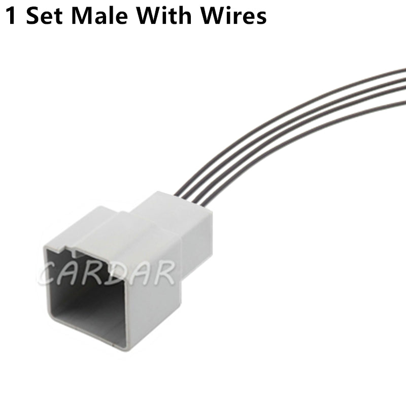 4 Pin 6.3 Series High Current Wire Connector High-power Unsealed Wire Harness Socket 7283-6469-40