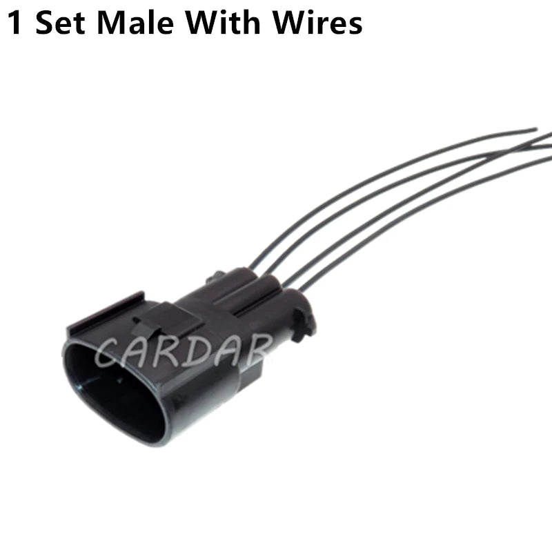 4 Pin 3.5 6.3 Series Automobile Cab Start Relay And Gasoline Pump Assembly Wire Socket For VW