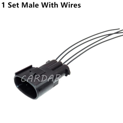 4 Pin 3.5 6.3 Series Automobile Cab Start Relay And Gasoline Pump Assembly Wire Socket For VW