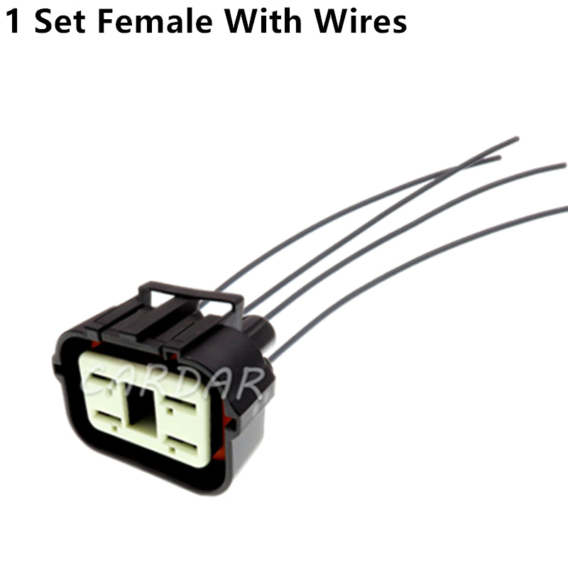4 Pin 344074-1 344080-1 Waterproof Plug Electrical Auto Connectors 6.3mm Wire Socket