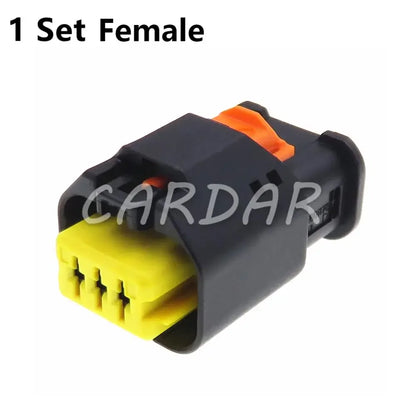3 Pin 1.5 Series 1801178-4 Auto Intake Pressure Sensor Cable Harness Waterproof Socket With Terminal