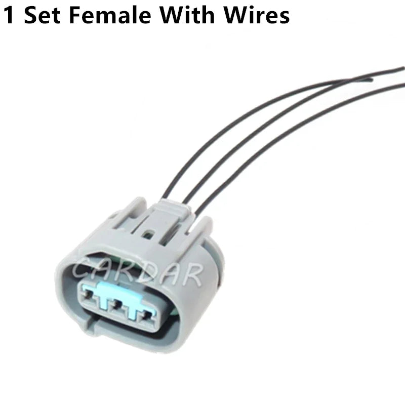 3 Pin Automobile Electric Wiring Waterproof Socket Car Modification Connector Accessories Auto Parts