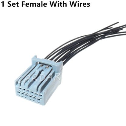 12 Pin 0.7 Series MX34012SF1 Automobile Cable Connector Car Multimedia Instrument Electrical Socket Auto PBC Adapter