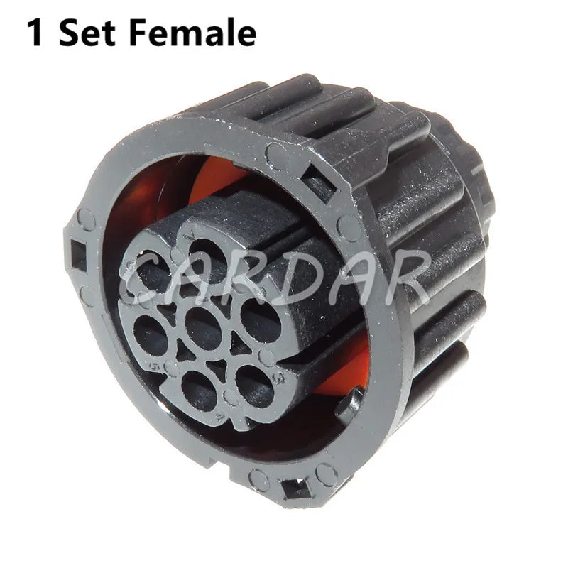 Conector de sensor de 7 pines 1718230 967650-1 965783-1, impermeable, para luz eléctrica, lámpara, enchufe para camión, coche, exploración petrolera, ferrocarril