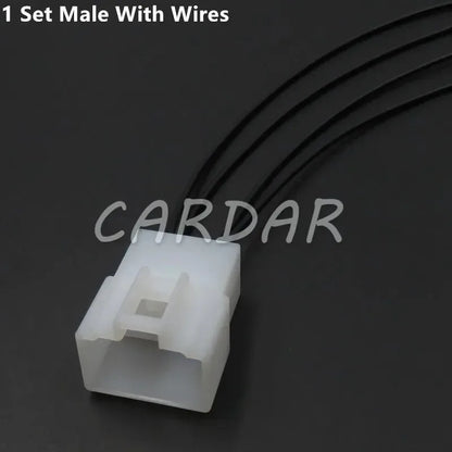 4 Pin 6.3 Series Electric Plug Automotive Connector 7122-2446 For Cars