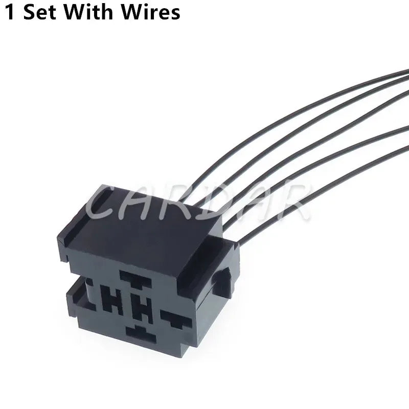 5 Pin 6.3 Series Car Relay Wiring Harness Plug Automobile Unsealed Electrical Connector Auto Modification Parts