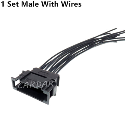 12 Pin 2.8 Series Automobile Electric Wiring Male Female Docking Socket 1-929630-1 191972736 1-929624-1 191972726