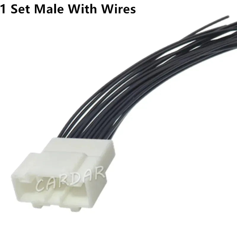 18 Pin Automotive Wiring Harness Socket Auto Door Plug For Mazda
