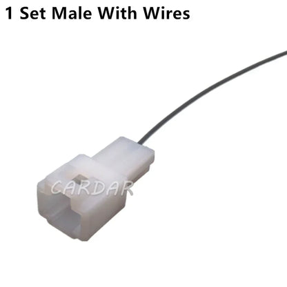 1 Pin 6.3 Series 6070-1471 6070-1481 Auto Wiring Connector Unsealed Plastic Socket With Terminal