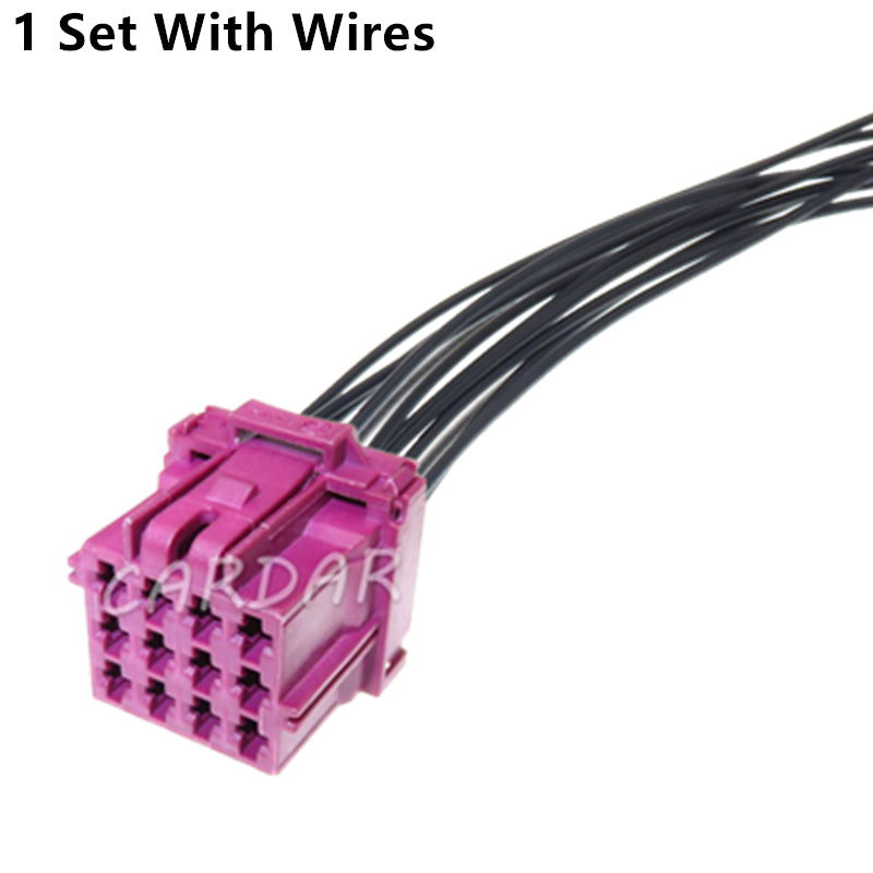 12 Pin 3.5 Series Car Wire Cable Plug 5-968972-1 Automotive Headlight Plastic Housing Unsealed Connector Electrical Socket