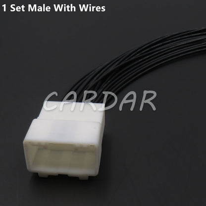 25 Pin Automobile Electrical Plug 7282-4855 Auto Wire Cable Unsealed Socket 7283-4855 Car Hybrid Connector