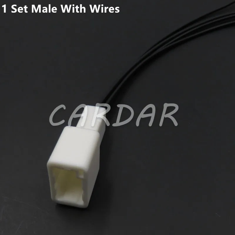 4 Pin 90980-12212 90980-12211 Automotive Rear View Cable Socket Auto Connector For Toyota Mazda