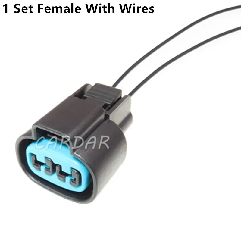 2 Pin 4.8 Series Automobile Waterproof Electrical Wire Connector Male Female Wiring Harness Socket