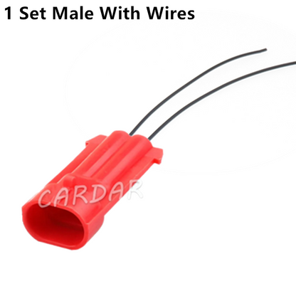 2 Pin 12052643 12177071 Automotive Connector Sensor Plug Valve EGR Socket For Nissan Paladin ZXAUTO