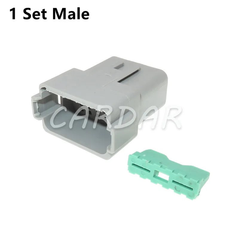 12 Pin DT06-12S DT06-12P DT Series Grey Plug Automotive Connector Waterproof Electrical Wire Socket For Deutsch