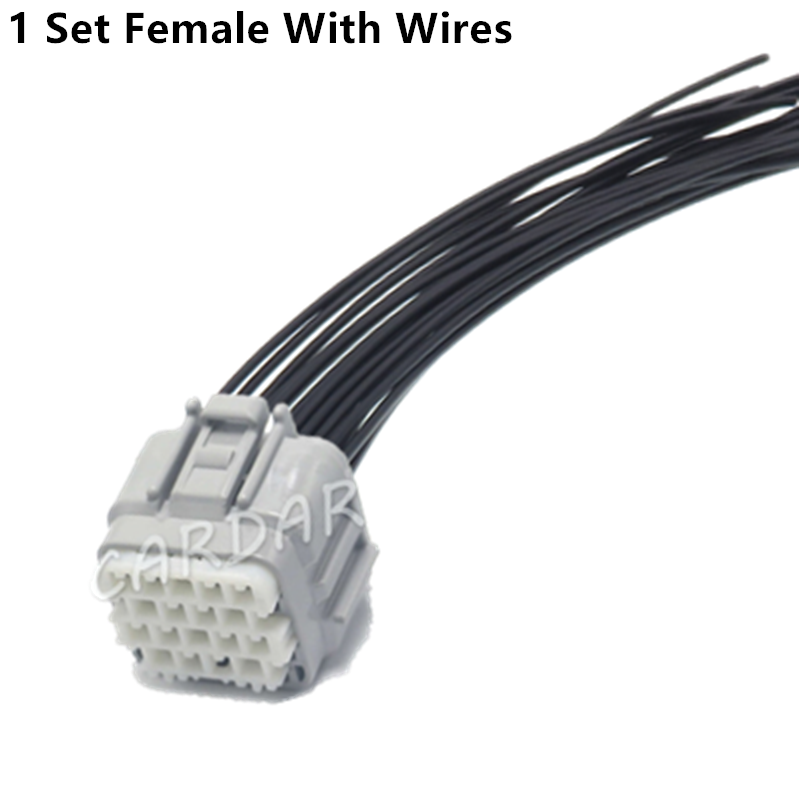 20 Pin 6189-0714 6188-0494 Car Excavator Hydraulic Pump Waterproof Socket Auto Electrical Control Board Connector