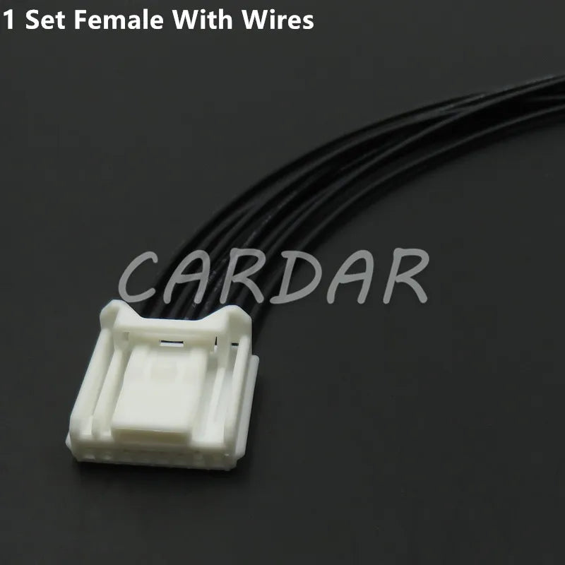 8 Pin 0.6 Series Miniature Wire Connector Car Modification Accessories Auto Wiring Terminal Socket