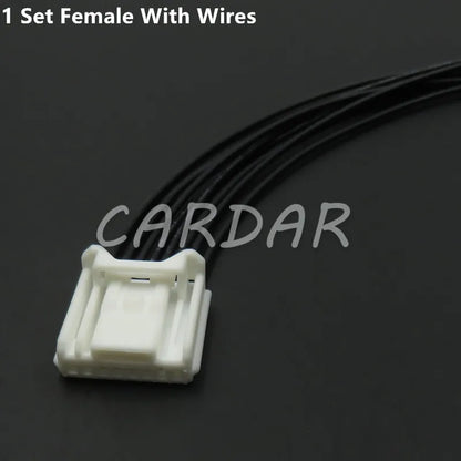 8 Pin 0.6 Series Miniature Wire Connector Car Modification Accessories Auto Wiring Terminal Socket