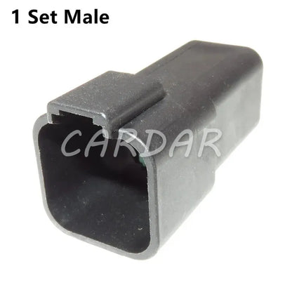 6 Pin Black DT DT06-6S DT04-6P Auto Vehicle Speed Accelerator Pedal Socket Automotive Connector Waterproof Plug For Deutsch