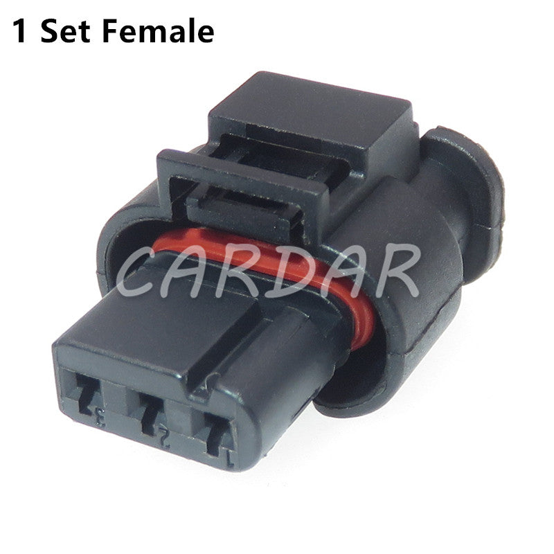 3 Pin 872-858-541 Reversing Radar Detector Conenctor Electric Socket Waterproof Camshaft Sensor Plug For VW Touareg