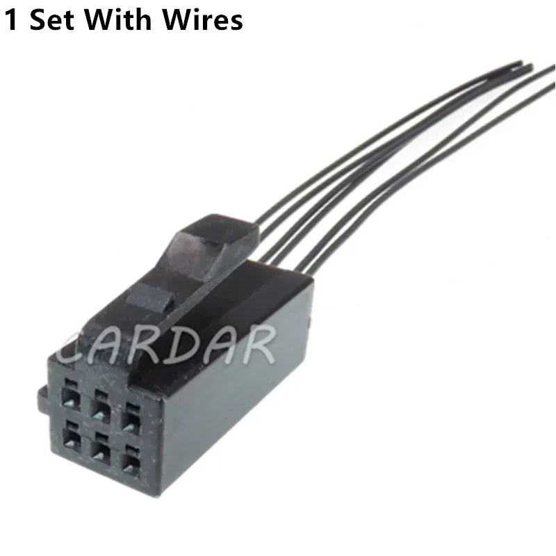6 Pin Socket Auto Plug Automotive Connector For Car