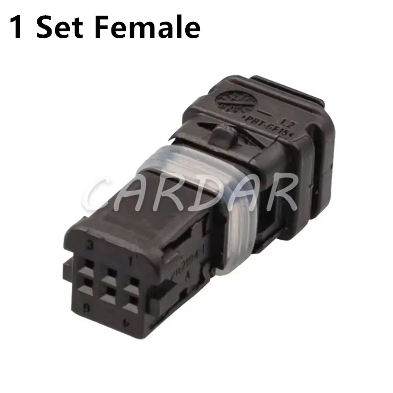 6 Pin  5-2112594-1 Auto Wire Connector Plug Car Sensor Socket For Mercedes-Benz BMW