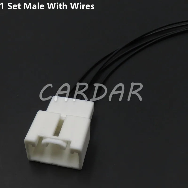 4 Pin 2.8 Series 7183-4347 Automobile Woofer Horn Plastic Housing Unsealed Wire Socket For Ford Mondeo Mazda