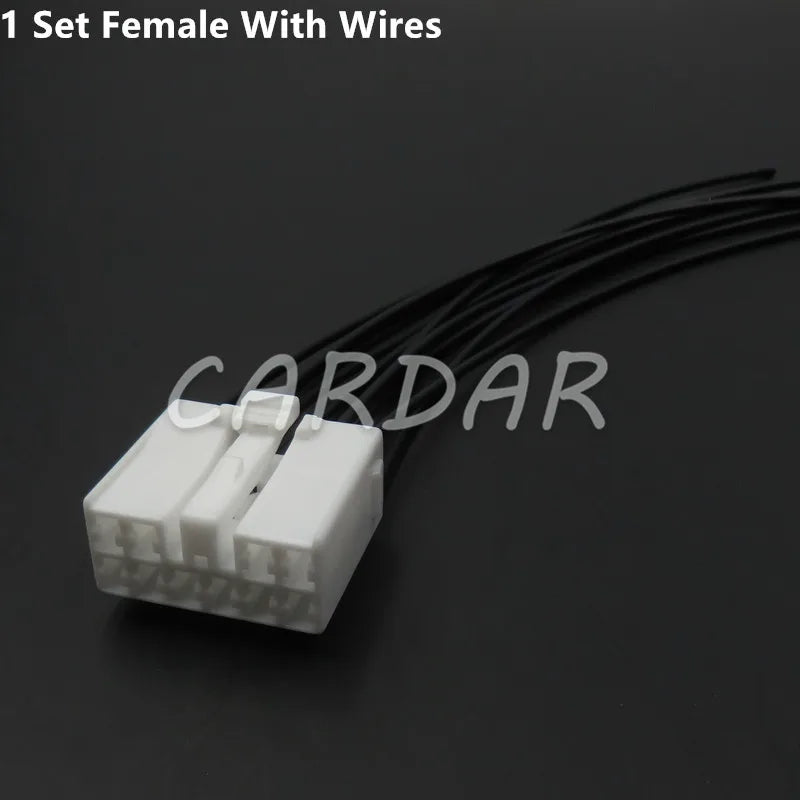10 Pin MG651056 MG641059 Car Wire Connector Sockets With Terminals