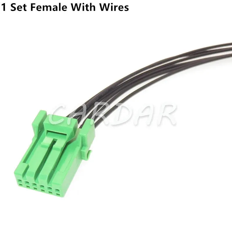 6 Pin Auto Cable Harness Connector Daytime Running Light Socket For Honda Ford Mazda IL-AG5-6S-S3CI IL-AG5-6P-S3CI
