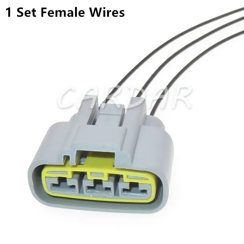 3 Pin QLW-A-3F-B QLW-A-3F-GR Waterproof Connector Automotive Electrical Sealed Plug Auto Fan Cable Socket