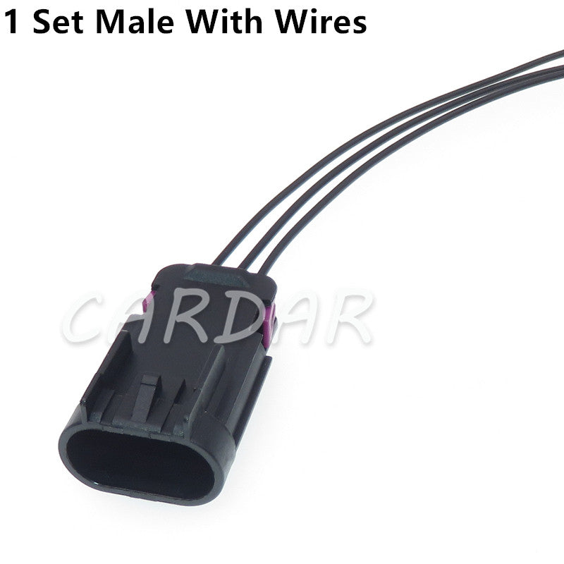 3 Pin 13519047 15326808 15326813 Auto Wiring Harness Oil Pump Plug Connector Waterproof Socket