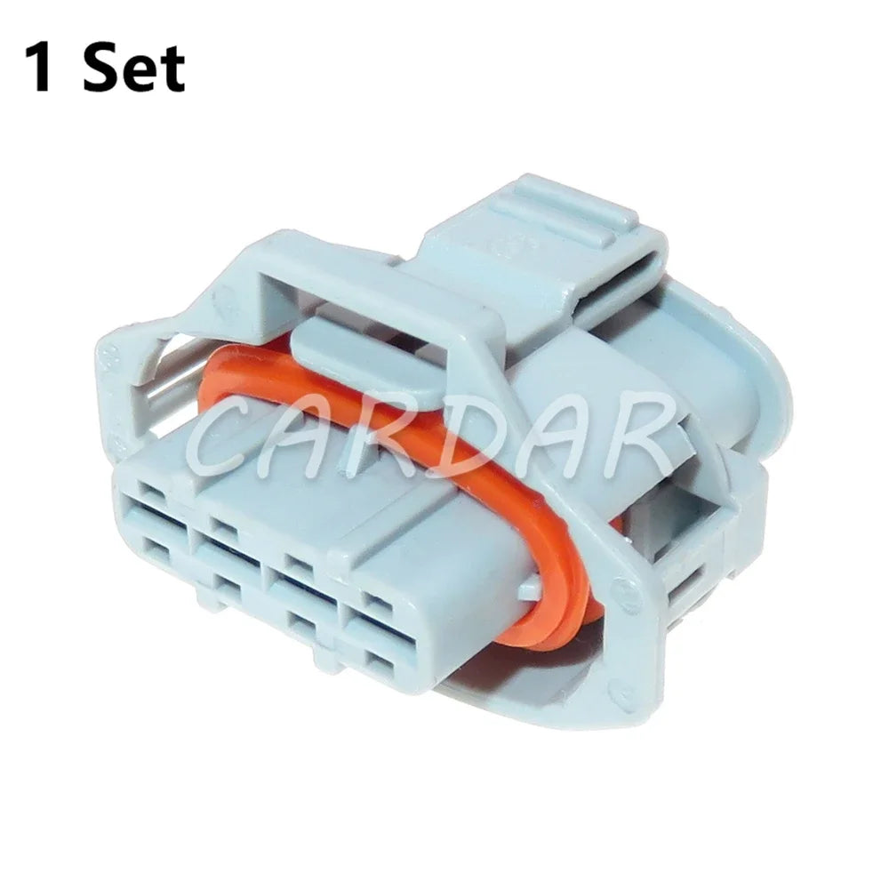 4 Pin 3.5 Series Grey Auto Waterproof Plastic Housing Wiring Terminal Socket With Terminal And Rubber Seals